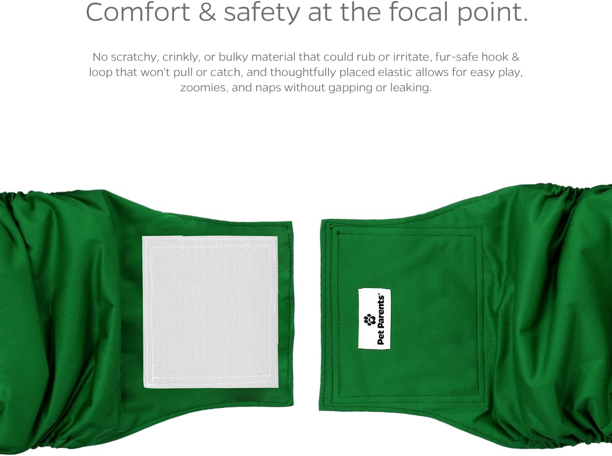 Washable Belly Bands for Dogs (3Pack) + Extendrs Durable Dog Diapers & Wraps (X-Small, Gentlemen)